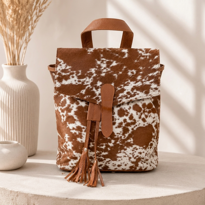 Cowhide LV Backpack