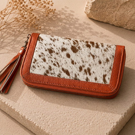 Cowhide Women's Hand Wallet