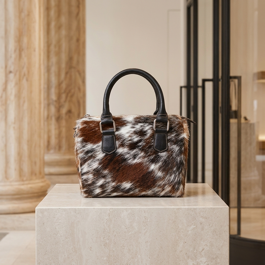 Cowhide Crossbody Women Hand Bag
